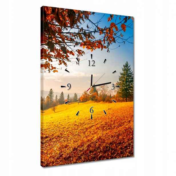 Hodiny 40x60 Podzimní krajina