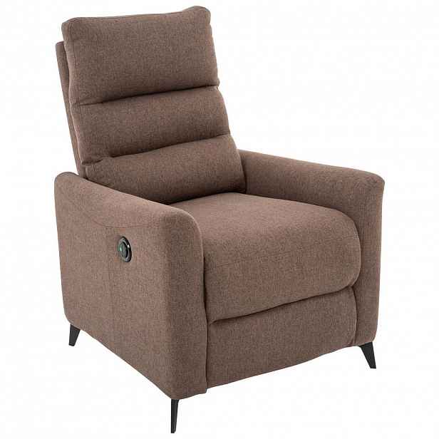 Livetastic RELAXAČNÍ KŘESLO, textil, hnědá