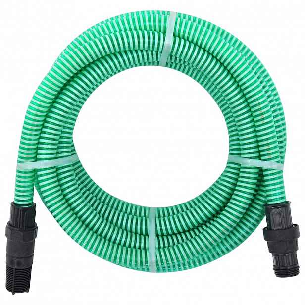 vidaXL Sací hadice s PVC konektory zelená 1" 10 m PVC