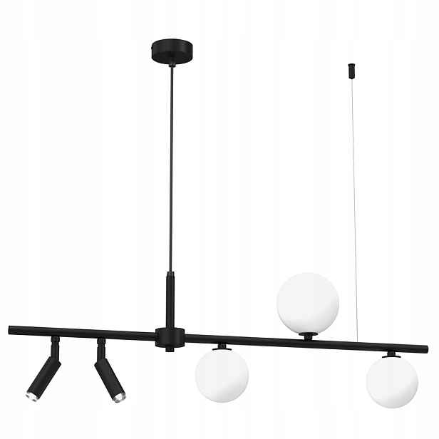 Závěsné svítidlo 3 koule 2 tuby 5xG9 Sirio MLP8408 Eko-light