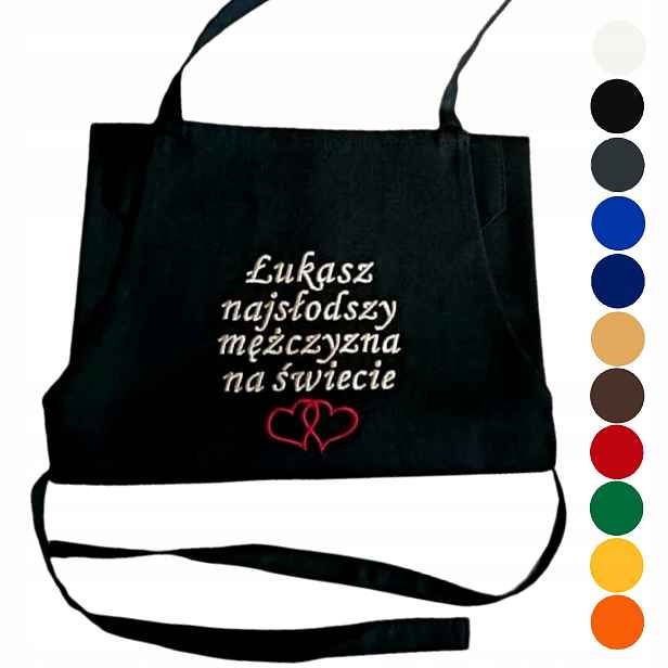Dárek k Valentýnu pro něj, manžela, přítele, partnera, chlapa, výšivka