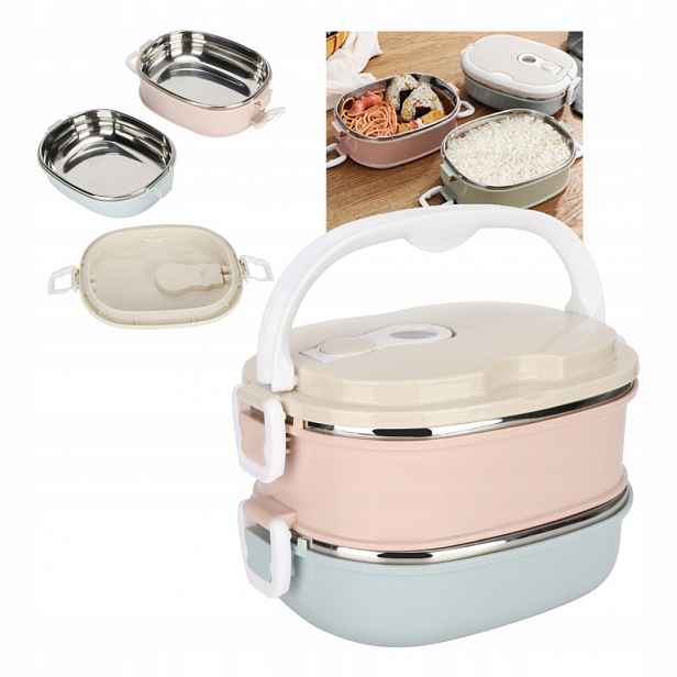 Lunchbox Snídaňová Termoska Na Jídlo Termonádoba Na Potraviny Ocel