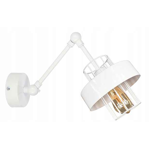 Nástěnná lampa Loft nástěnná svítidla, bílá, moderní
