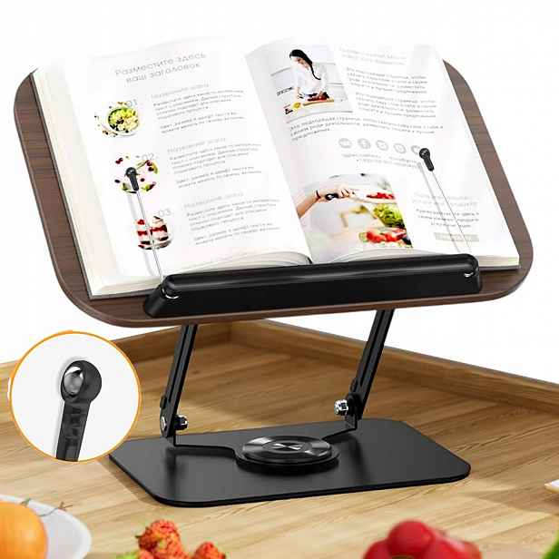 Podstavec Pod Knihu Stojan Podpěra Na Tablet Čtení Dřevěný Skládací