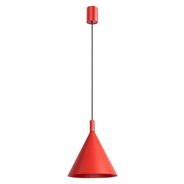 Závěsná lampa červená Nox 25 SL.2533 Sollux Stropní osvětlení Lampa