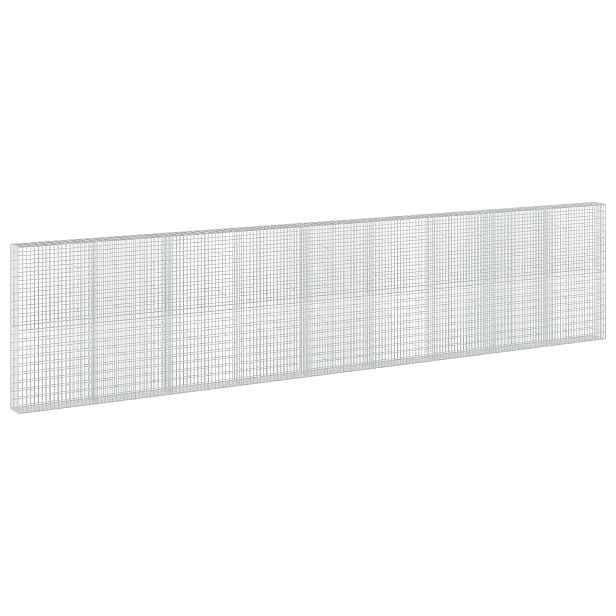 vidaXL Gabion s drátem 5 mm a síťkou 5x10 cm 900x30x200 cm