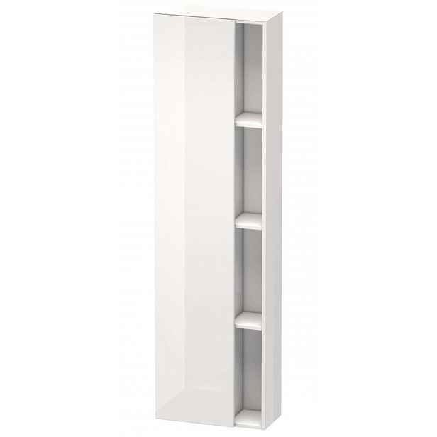 Duravit DuraStyle - Skříňka vysoká 180x50x24 cm, levá, lesklá bílá DS1248L2222