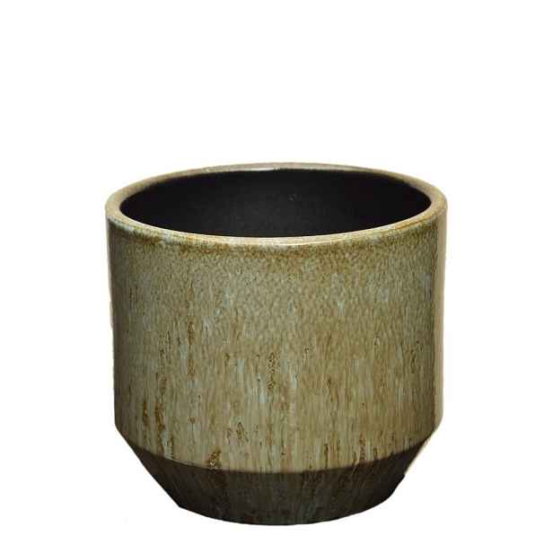 Keramický ručně vyrobený obal na květináč ø 16 cm Hazel – Ego Dekor