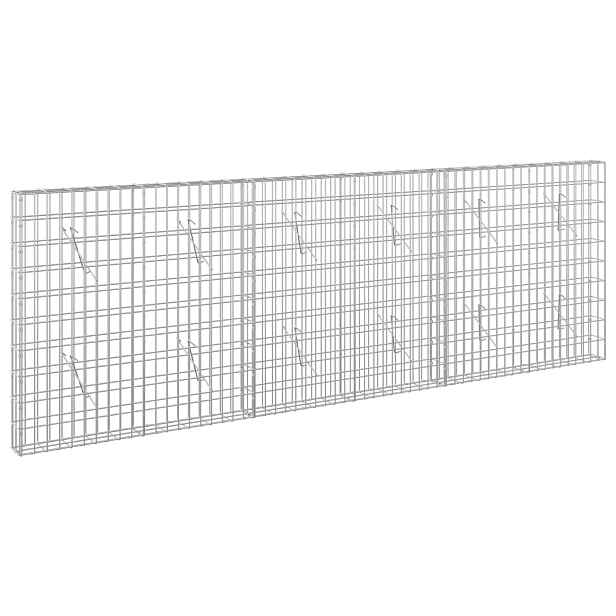 vidaXL Gabion s drátem 5 mm a síťkou 5x10 cm 300x10x100 cm