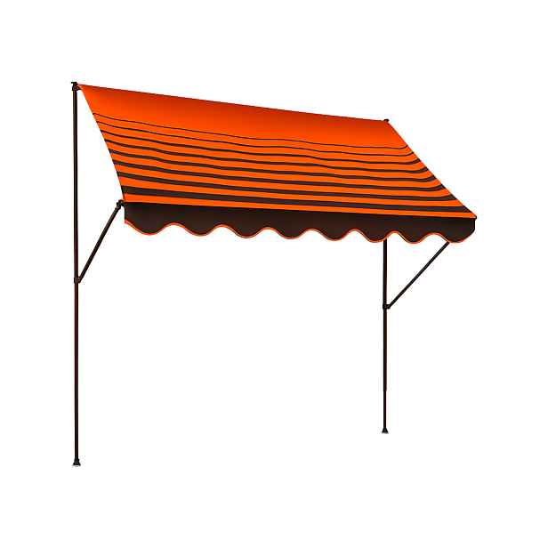 Angerer svorkovĂˇ markĂ˝za (hnÄ›dĂˇ s oranĹľovĂ˝mi pruhy, 150 cm)