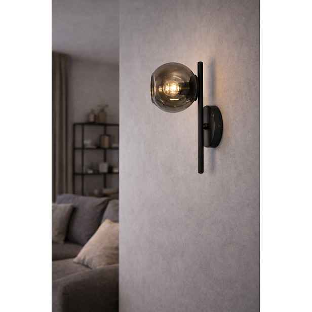 Euro-Lamp Nástěnné svítidlo Ring černá chromovaná kulička otevřená Výrobce