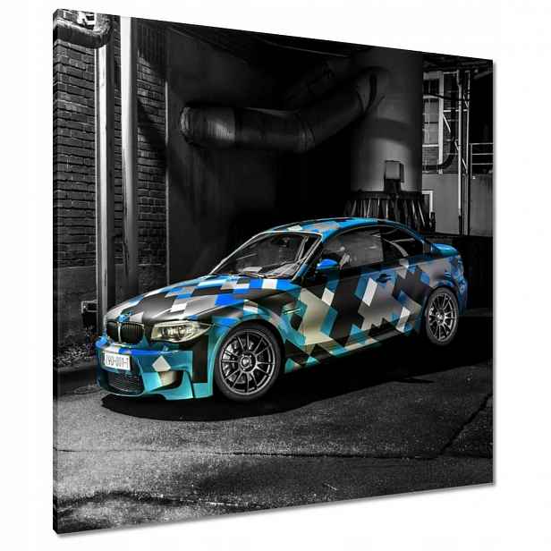 Obrazy 90x90 Tyrkysové Bmw