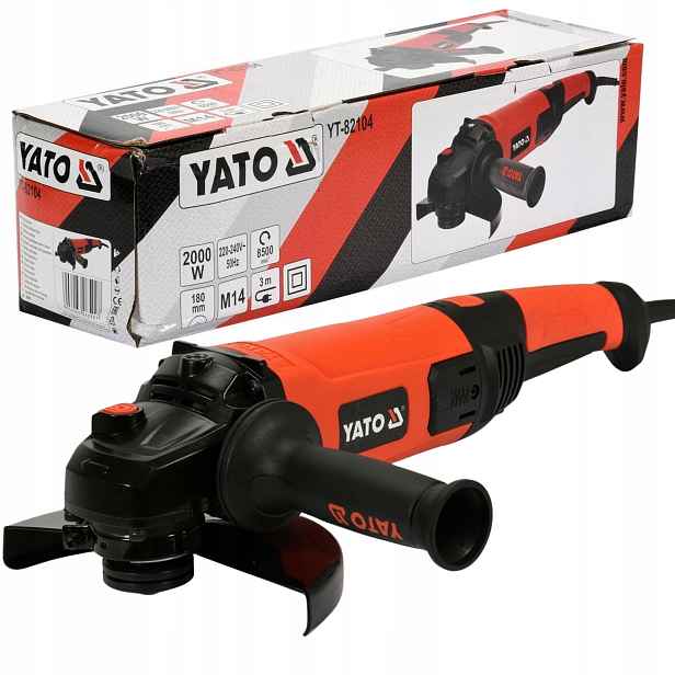 Úhlová Bruska Bruska Síťová 2000 W 180 mm Yato YT-82104