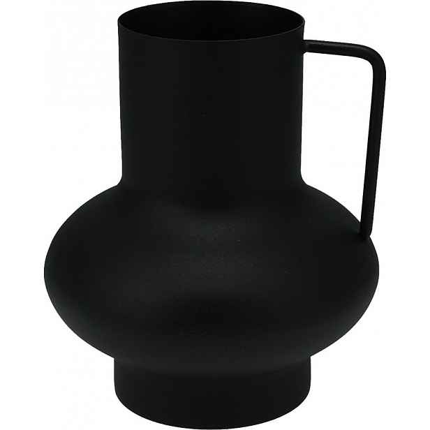 Váza 15 cm, černý zinek
