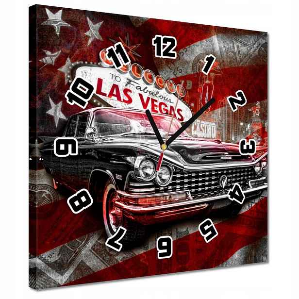 30x30 Báječné hodiny Las Vegas
