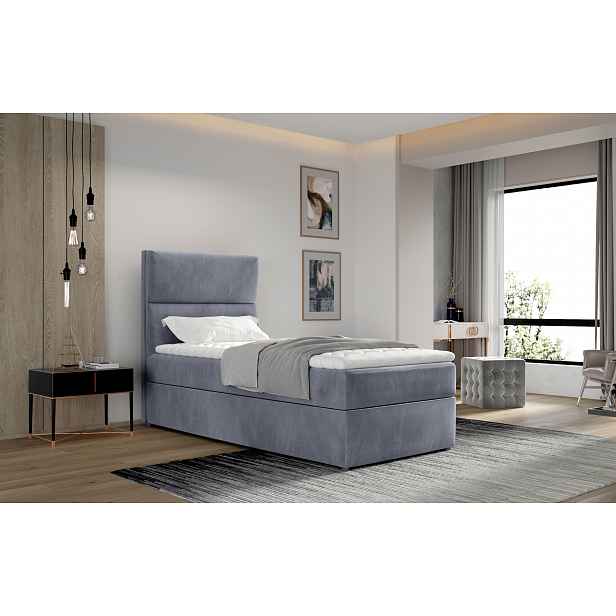 Boxspring Arco 90 Rozměr: 90 x 210 cm, látka: Monolith 85