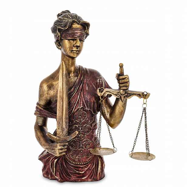 Figura Temidy – symbol Bohyně spravedlnosti a práva – Dekorace