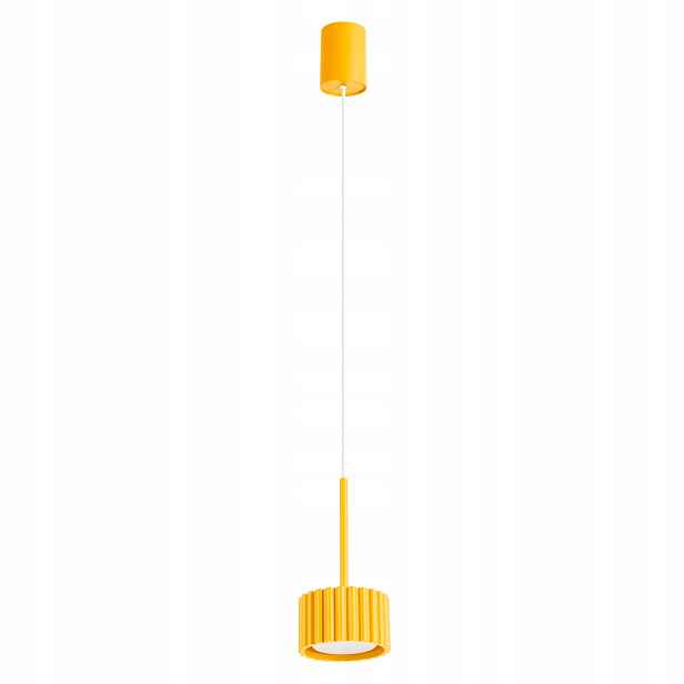 Závěsná lampa Aura 1 žlutá Gx53 Stropní osvětlení převis módní Sollux