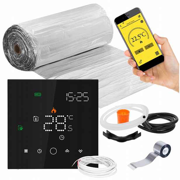 Set Vyhřívací Podložka pro topení Mission Air pod panely MAL-160W/m² 9m² WIFi