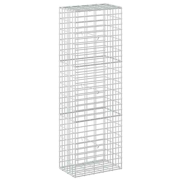 vidaXL Gabion s drátem 5 mm a síťkou 5x10 cm 50x30x150 cm