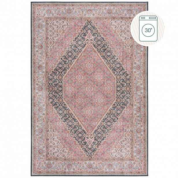 Flair Rugs TKANÝ KOBEREC, 152/230 cm růžová