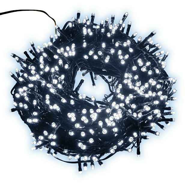 Kontrast Vánoční řetěz Annie 300LED vnitřní studeně bílé