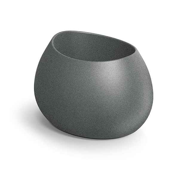 Prosperplast Plastový květináč EVOLIO 60 cm granitově šedý