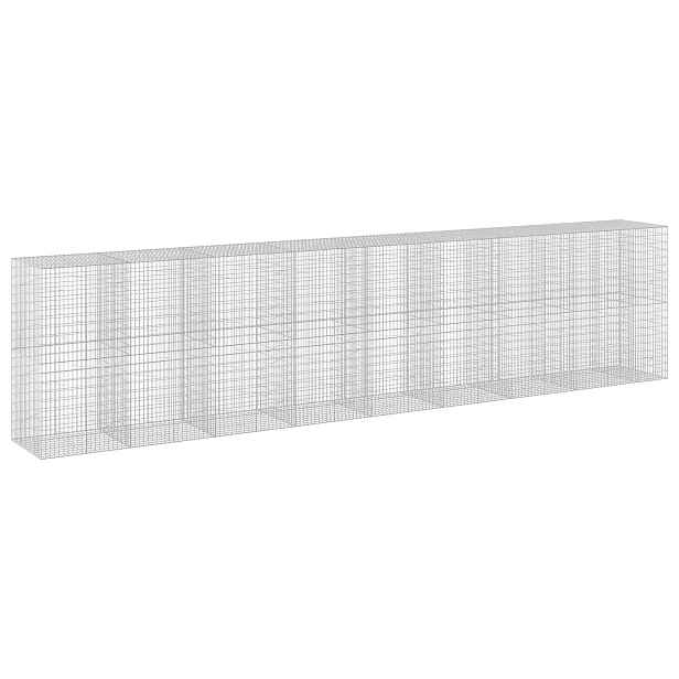vidaXL Gabion s drátem 5 mm a síťkou 5x10 cm 850x100x200 cm