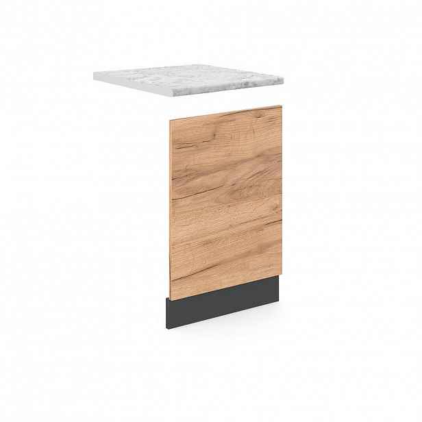 Vicco PŘEDNÍ PANEL R-Line Zlatý mocný dub 45 cm , PD Mramor