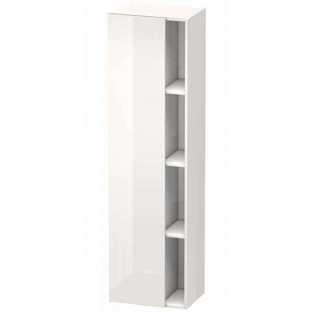 Duravit DuraStyle - Skříňka vysoká 180x50x36 cm, levá, lesklá bílá DS1249L2222