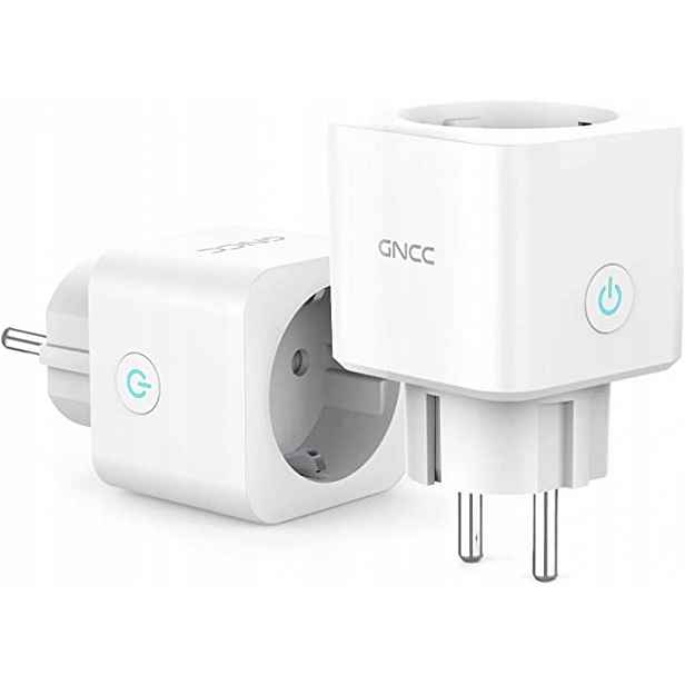Inteligentní domácí měřič výkonu Gncc GSP12 2 kusy bílý