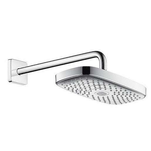 Hlavová sprcha Hansgrohe Raindance Select E na stěnu včetně sprchového ramena chrom 26609000