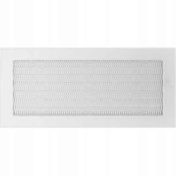 Ventilační mřížka 17x37 bílá s žaluzií