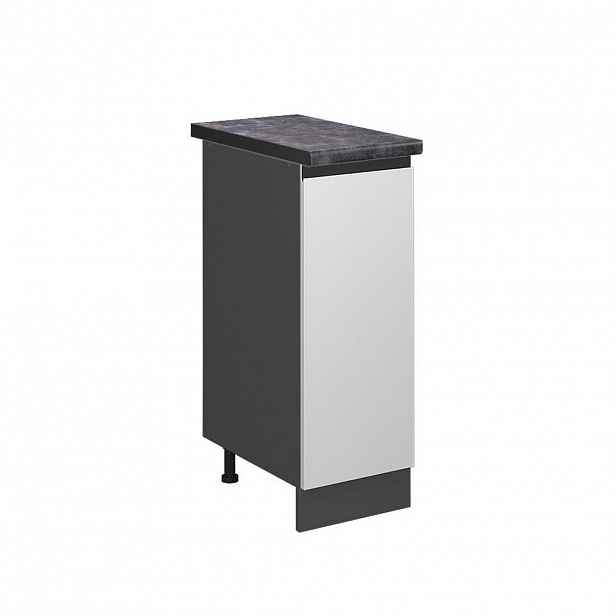 Vicco LÉKÁRNIČKOVÁ SKŘÍŇKA R-Line Bílá 30 cm , PD Antracit