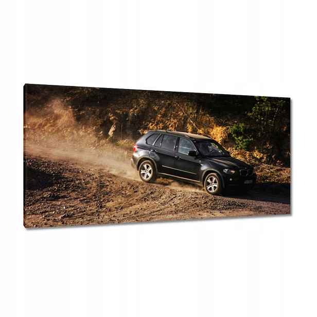 Obrazy 115x55 Černé terénní Bmw