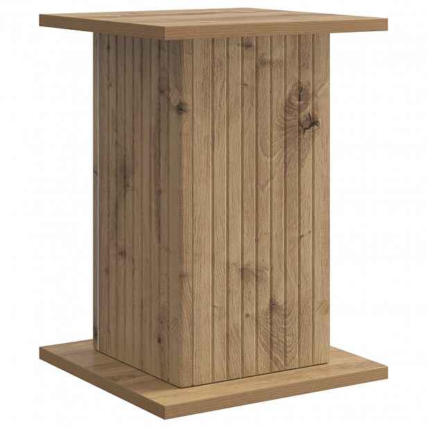 vidaXL Stojan na rostliny Dub artisan 30,5 x 30 x 43 cm