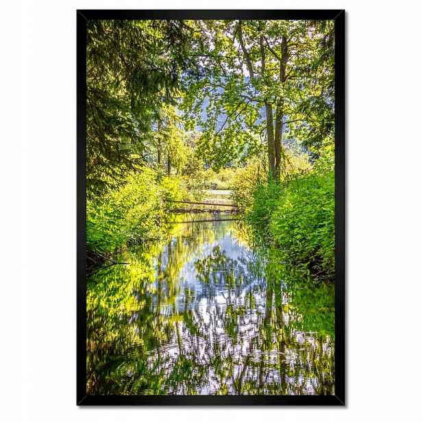 Plakáty v rámu 40x60 Rzeczka Krásné počasí