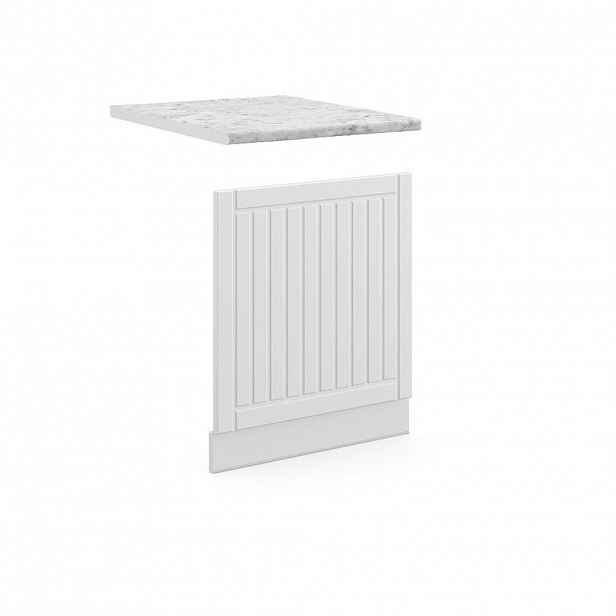 Vicco PŘEDNÍ PANEL Fame-Line Bílý venkovský dům 60 cm , PD Mramor