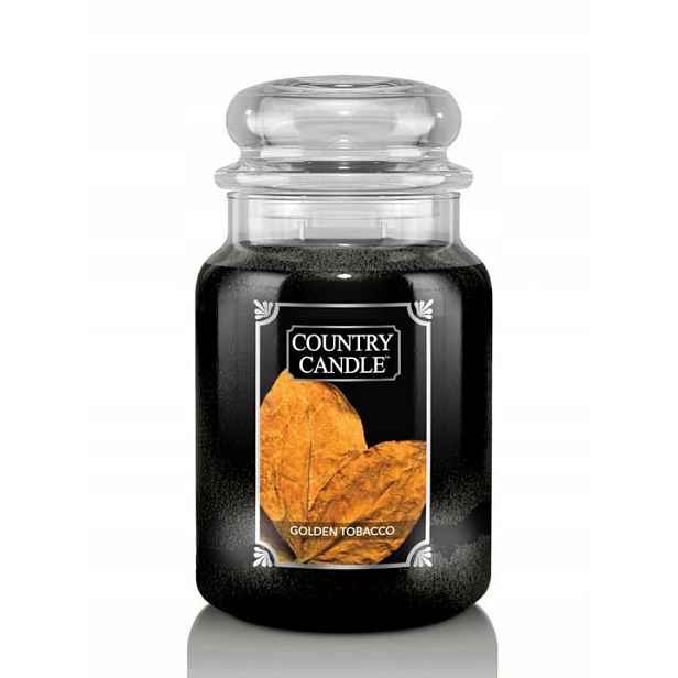 Golden Tobacco Country Candle velká vonná svíčka (737g)