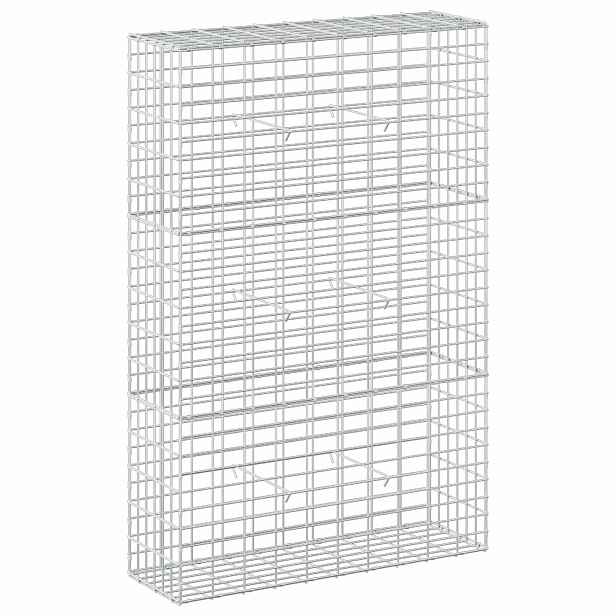 vidaXL Gabion s drátem 5 mm a síťkou 5x10 cm 100x30x150 cm