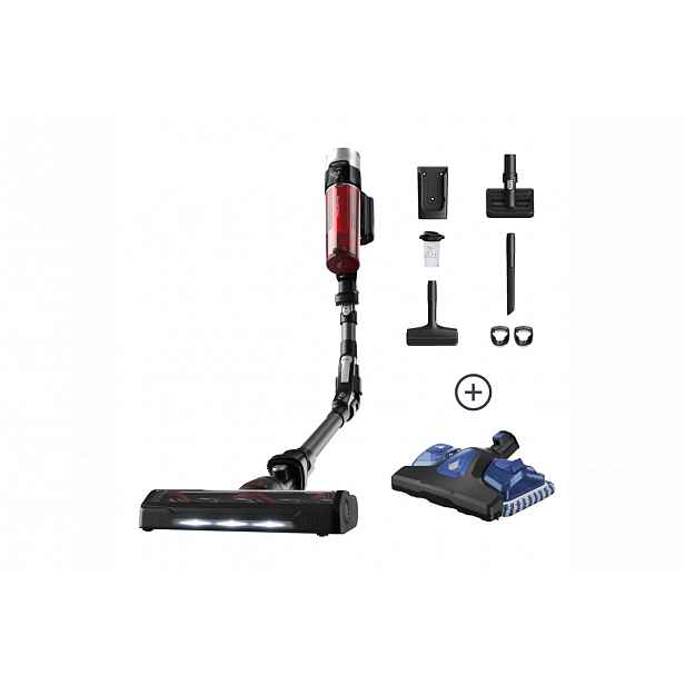 Akční set tyčový vysavač Rowenta X-Force Flex 9.60 Animal RH2078 + vytírací hlavice Aqua Slim