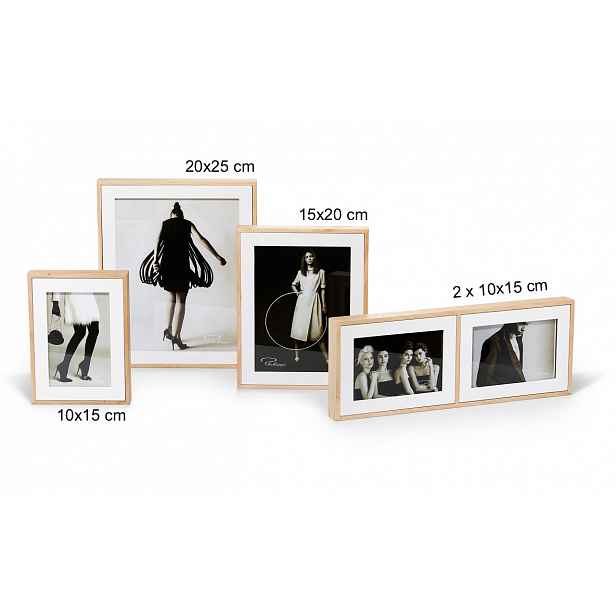 Dvojitý fotorámeček FASHION, 15 x 10 cm - Philippi