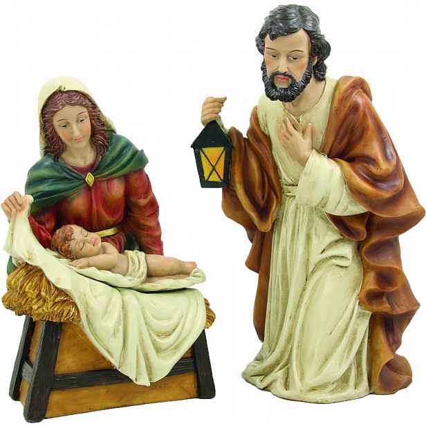 Svatá rodina vánoční, Klečící – figurky o maximální výšce 10 cm
