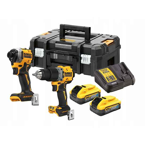 Dewalt Sada DCD805 DCF850 Powerstack 18V 2X5AH DCK266P2T Vrtačka-šroub