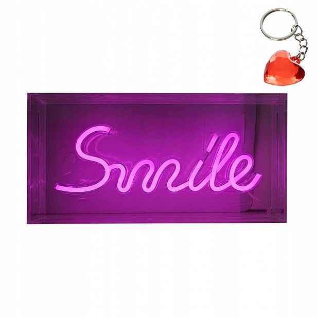 Neon Led nápis Smile FM-NLB46 Zuma Line
