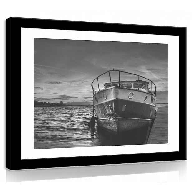 Obraz Na Plátně Canvas 70x50 Loď Loďka Voda