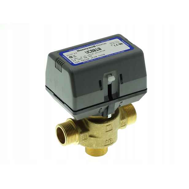 Přepínací ventil 3-cestný Gz 1" pohon ventilu Honeywell VC8010 24VAC