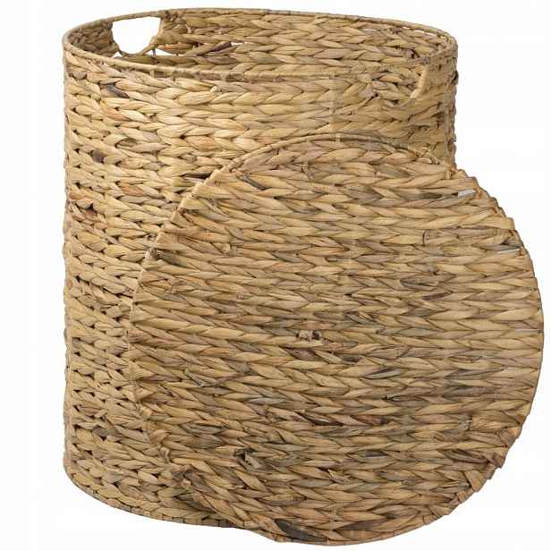 Hyacintový koš na prádlo Koszoplotka přírodní 55x60h