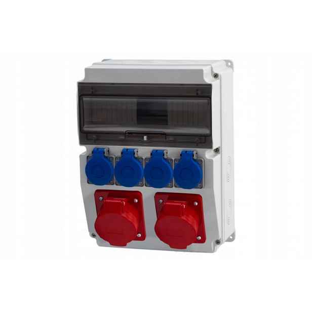 Rozvaděč Caja 2x32A 5p, 4x230V 12M IP65