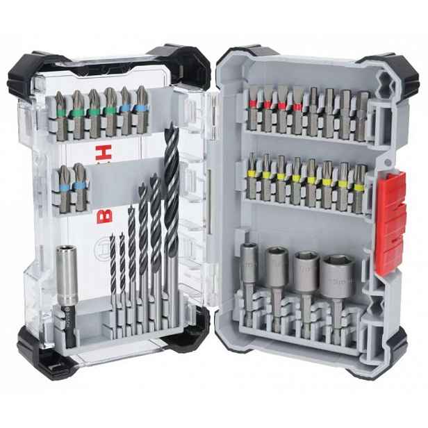 Bosch - 35dílná sada bitů a nástrčných klíčů 2607017730